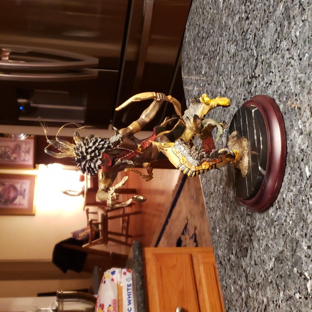 INDIAN THE SPIRIT OF THE RAVEN.. AMERICA INDIAN DANCE ART - Picture 1 of 17